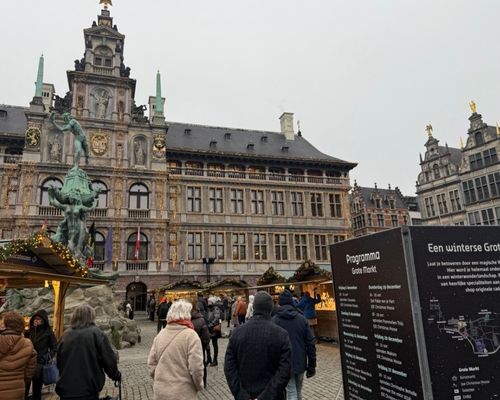 Kerstmarkt Grote Markt Antwerpen