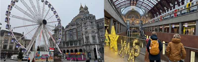 Kerstmarkt Koningin Astridplein Antwerpen