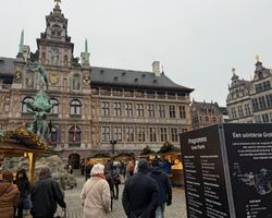 kerstmarkt grotemarkt Antwerpen